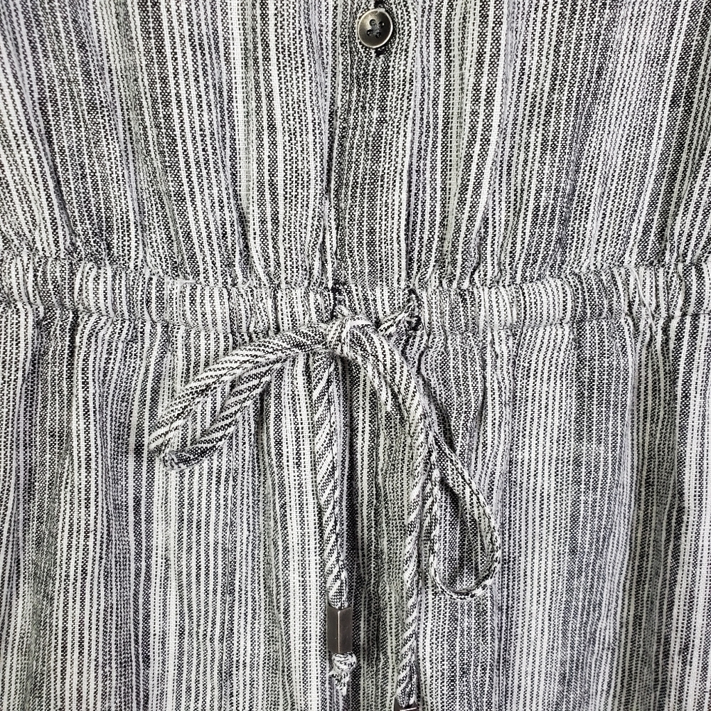 KELLY RENEE LINEN BLEND SLEEVELESS ROMPER - Picture 5 of 7